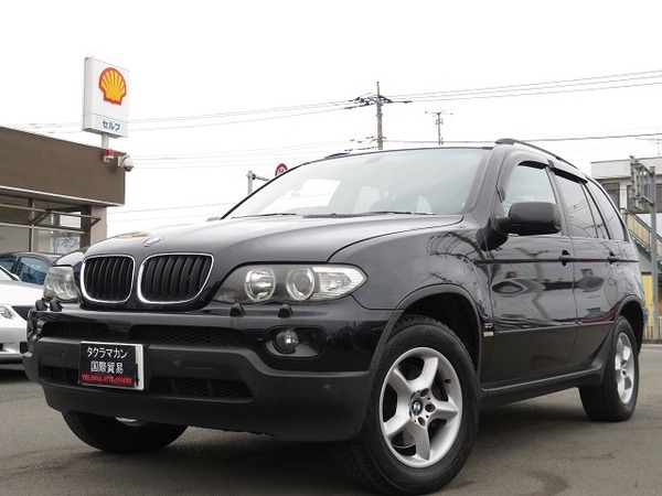 BMW　X5 3.0i 4WD 社外ナビ　Bカメラ　地デジ　センサー