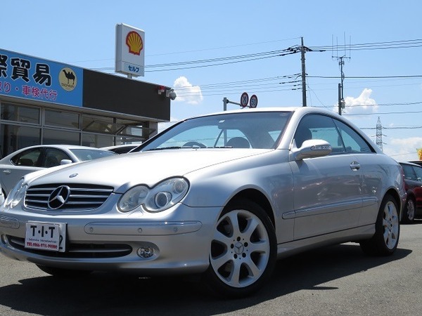 メルセデス・ベンツ CLK320 純正ナビ　Bカメラ　皮シートのサムネイル