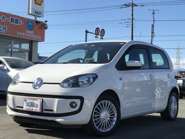 VW up! 5ドアhigh up　レーダーブレーキー ナビ　ETC　ク…