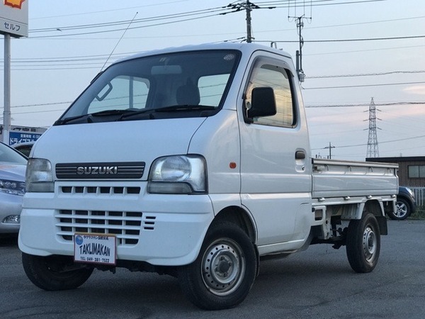 キャリイ トラック660KU 3方開 4WD エアコン　走行23000Km