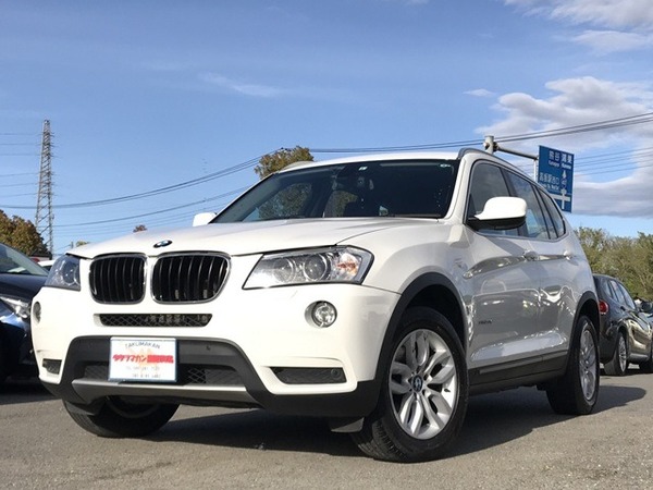 BMW　X3 xドライブ20dブルーパフォーマンス 4WD 1オーナ 純正ナビ　地TV　全方位カメラ