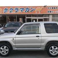 パジェロミニ 660VR 4WD 背面タイヤ　ポタブルナビのサムネイル