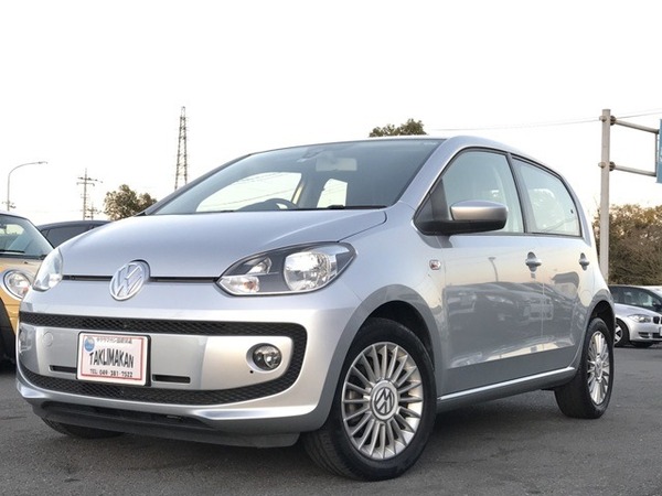 VW up! 5ドアhigh up! 6ヶ月保証付 ワンオーナー オートクルコンのサムネイル