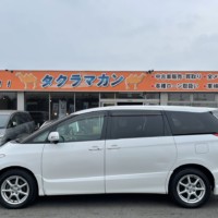 エスティマ 2.4G 4WD 両側電動スライドドア Pシート ETC 純AWのサムネイル