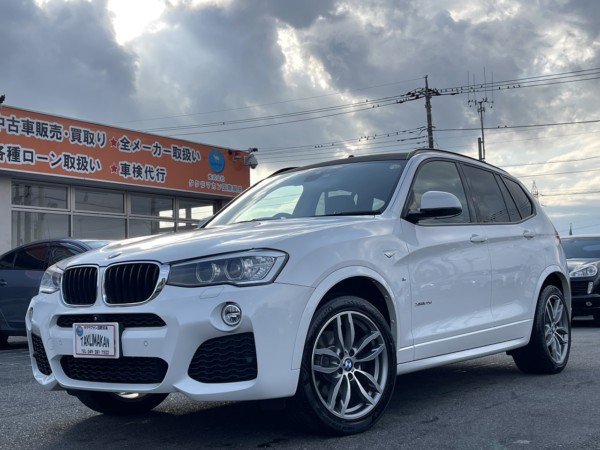 BMW　X3 xドライブ20d Mスポーツ 4WD 純正ナビ地TV  Bカメラ ETCドラレコ禁煙車のサムネイル