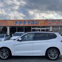 BMW　X3 xドライブ20d Mスポーツ 4WD 純正ナビ地TV  Bカメラ ETCドラレコ禁煙車のサムネイル