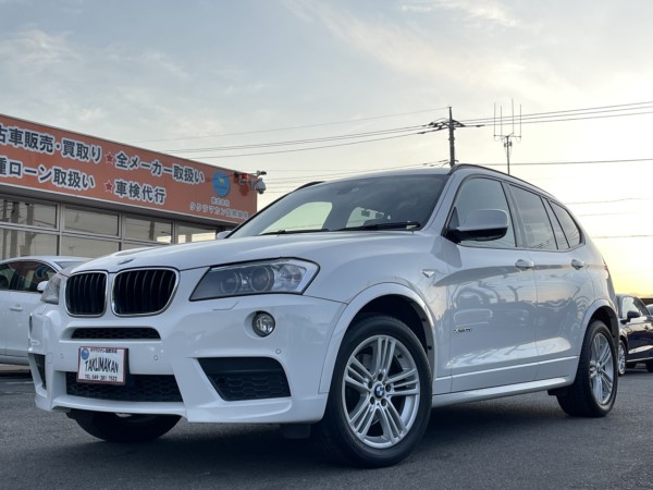 BMW　X3 xドライブ20d Mスポーツ 4WD Pシート Bカメラ  ETC ナビ TV 純正AW