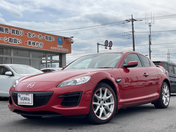 RX-8 タイプE 電動革シート ETC ナビ ミラー式ドラレコのサムネイル