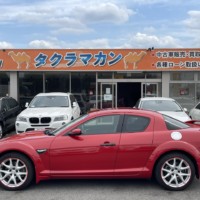 RX-8 タイプE 電動革シート ETC ナビ ミラー式ドラレコのサムネイル