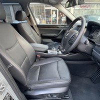 BMW　X3 xドライブ20d 4WD ヒーター付革シート  Bカメラ ETC ナビ TVのサムネイル