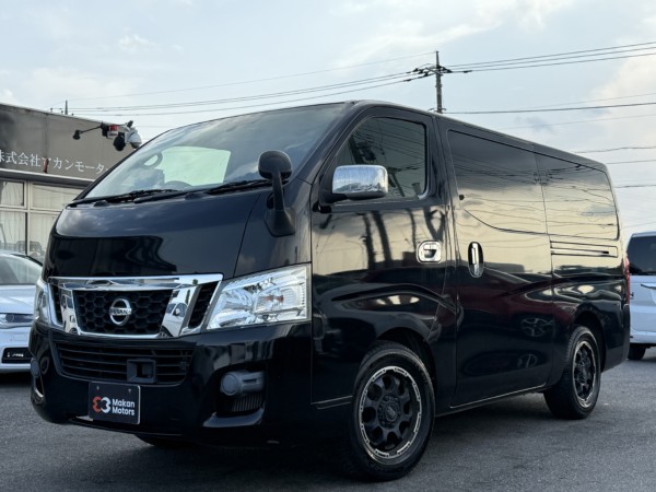 NV350キャラバン 5ドアバン2.0DXロング 1年保証付 Bカメラ ETC ナビ TV 社外アルミ