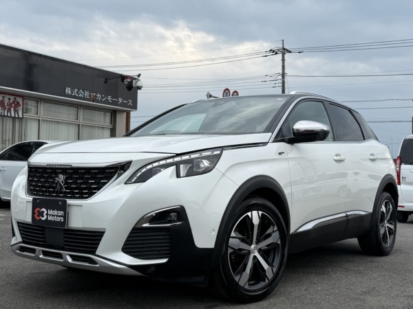 プジョー3008 GTブルーHDi Bカメラ ETC ドラレコ スマートキー ナビ