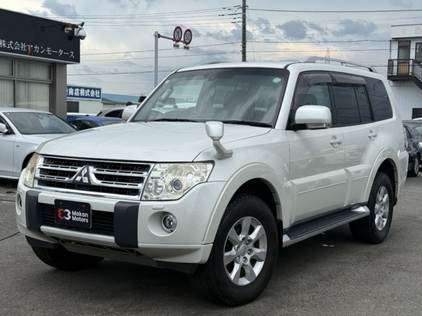 パジェロ ロング3.0エクシード 4WD 1年保証 サンルーフ Bカメラ ETC ナビ TV