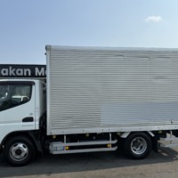 キャンター 3.0DT ロング 全低床 4WD アルミバン　ETC　左ミラー電動格納のサムネイル