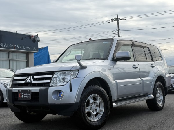 パジェロ ロング3.0GR 4WD ETC　バックカメラ