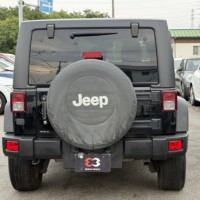ジープラングラー アンリミテッド スポーツ 4WD ワンオーナーバックカメラ　ETC　ナビ　地デジTV　のサムネイル