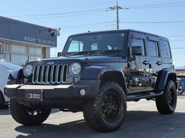 ジープラングラー アンリミテッド サハラ 4WD MKW17インチAW 4WD  カロッツェリアナビ フルセグTV バックカメラ サイドカメラ ETC のサムネイル