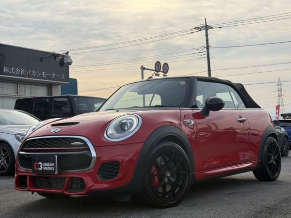 ミニコンバーチブル ジョン・クーパー・ワークス バックカメラ　ETC　シートヒーター　純正ナビ　スマートキー