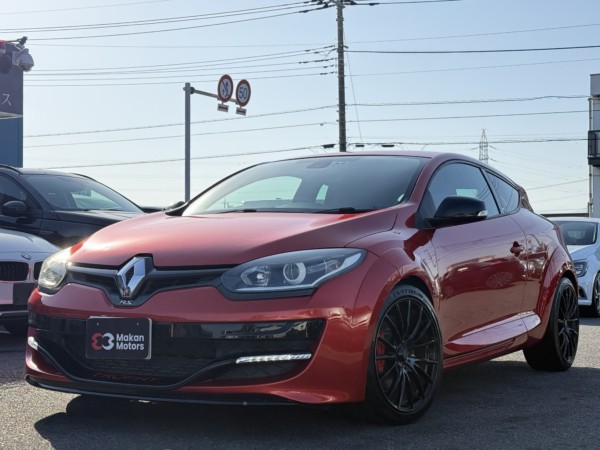 ルノー メガーヌ3ドアR.S. 273トロフィー2 6速MTターボ　ETC　ナビ　DTV　RECAROシート