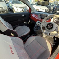 フィアット 500スカッコ ワンオーナー　ガラスルーフ　バックカメラ　社外ナビ　TV　ETCのサムネイル