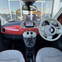 フィアット 500スカッコ ワンオーナー　ガラスルーフ　バックカメラ　社外ナビ　TV　ETCのサムネイル