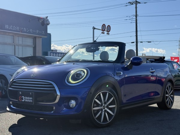 ミニコンバーチブル クーパーDCT ヒーター付レザーシート 純正ナビ　バックカメラ　ETC　ドラレコ