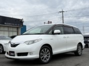 エスティマ ハイブリッド2.4G 4WD 両側パワースライドドア　バックカメラ　ETC　パワーシート　エンジンスターター付