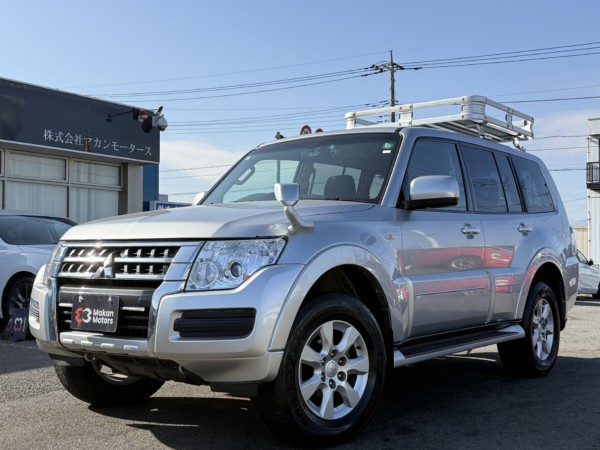 パジェロ ロング3.0GR 4WD 禁煙車　運転支援システム　4WDプレミア社1年保証付　ETC　