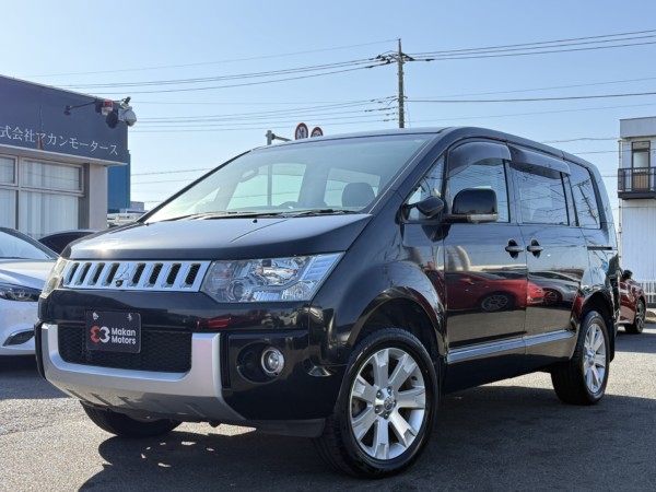 デリカD:5 2.4Gナビパッケージ 4WD プレミア社1年保証付  ETC　バックカメラ　ナビ　電動スライドドア