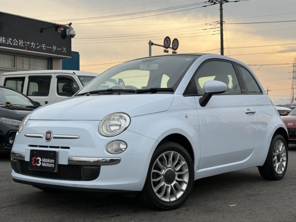フィアット500C 1.2 8Vポップ キーレス　純正アルミ