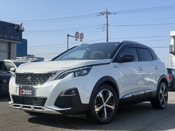 プジョー3008 GTライン サンルーフ　バックカメラ　ETC　純正ナビ　地デジTV