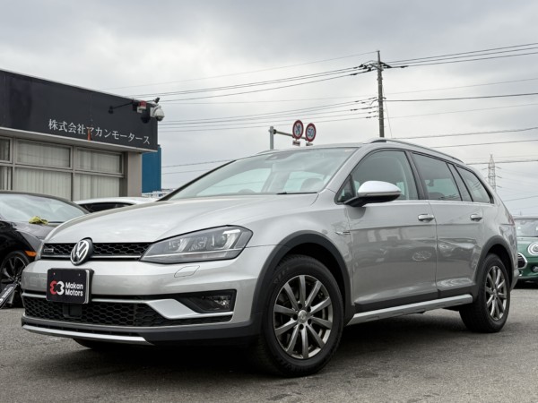 VWゴルフオールトラック TSI 4MOTIONアップグレード4WD バックカメラ　ETC　スマートキー　ナビ　社外AW