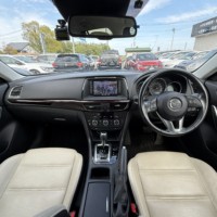 アテンザワゴン 2.2ディーゼルターボXD Lパッケージ プレミア社1年保証付　オートクルーズコントロール　ヒーター付レザーパワーシート　ETC　ナビ　地デジTV　前後ドラレコ　ディーゼルターボのサムネイル