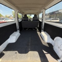 NV350キャラバン 5ドアバン2.0DX EブレーキPKGロング プレミア社1年保証付　ETC　ナビ　AWスタッドレスタイヤ付のサムネイル