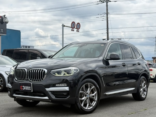 BMW　X3 xドライブ20d xライン 4WD 全シートヒーター付　パワーシート　レザーシート　全方位カメラ　ETC　スマートキー　ナビ　TV　ディーゼル