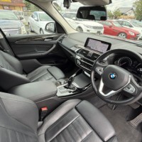 BMW　X3 xドライブ20d xライン 4WD 全シートヒーター付　パワーシート　レザーシート　全方位カメラ　ETC　スマートキー　ナビ　TV　ディーゼルのサムネイル